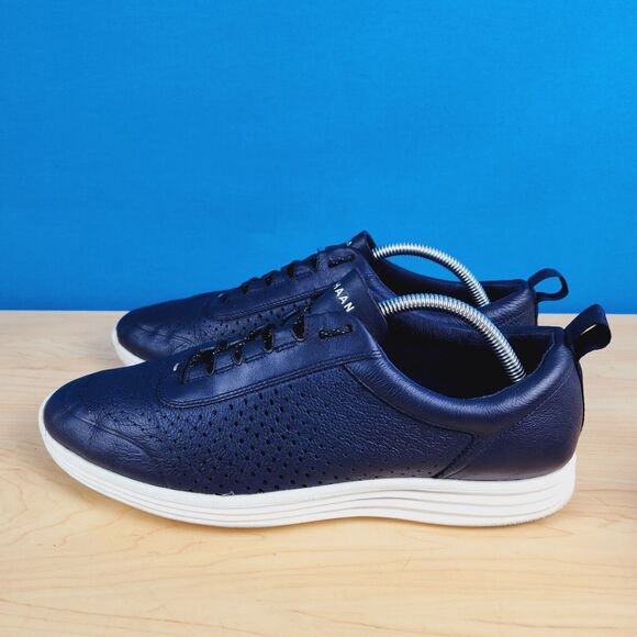 Cole Haan Original Grand Sport Performance Mens 11‎ Blue Leather Casual Sneakers main image 9
